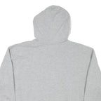 CHAMPION Mens Grey Hoodie L Cotton Blend Pullover Drawstring Casual Sweatshirt