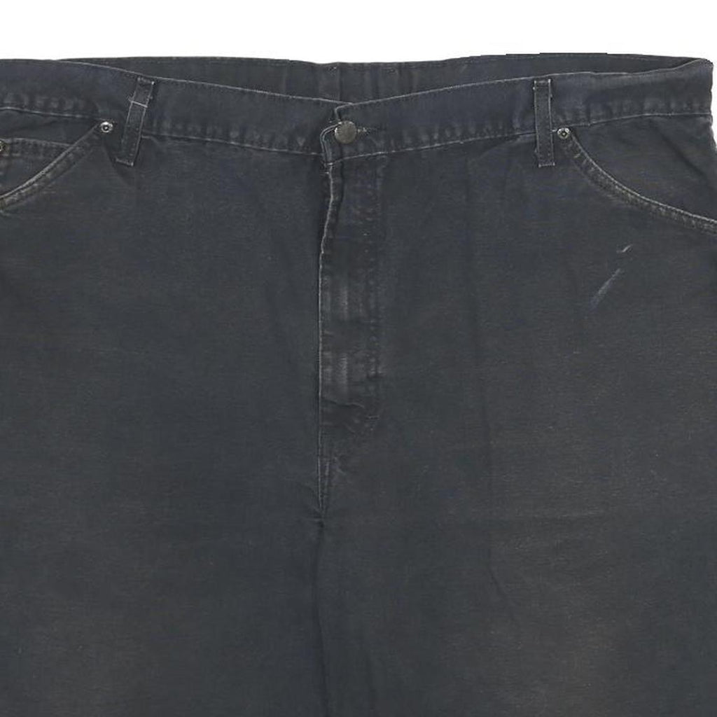 DICKIES Mens Black Casual Shorts XL W40 Workwear Cotton Logo