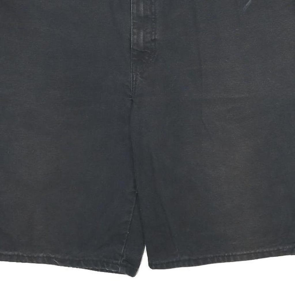 DICKIES Mens Black Casual Shorts XL W40 Workwear Cotton Logo