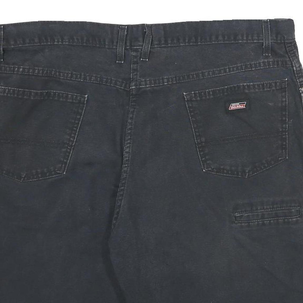 DICKIES Mens Black Casual Shorts XL W40 Workwear Cotton Logo