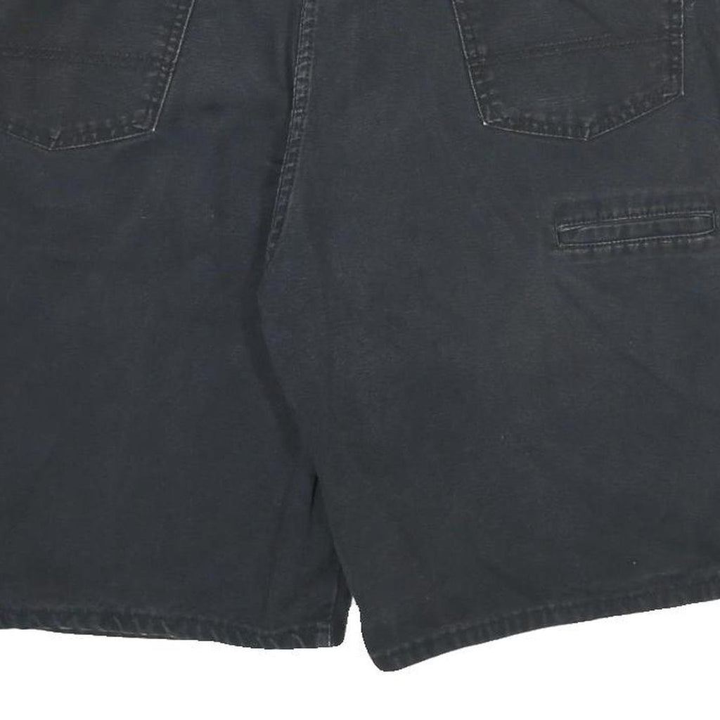 DICKIES Mens Black Casual Shorts XL W40 Workwear Cotton Logo