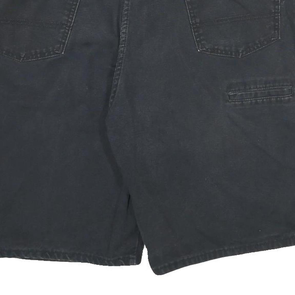 DICKIES Mens Black Casual Shorts XL W40 Workwear Cotton Logo