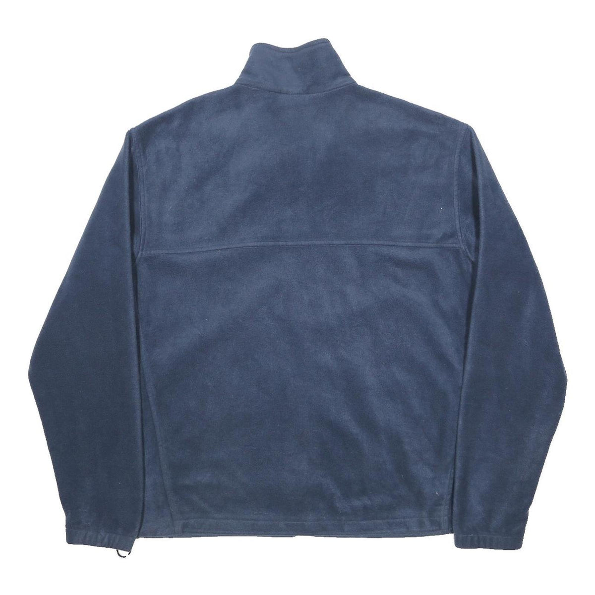 COLUMBIA Mens Blue Jacket XL Polyester Fleece Zip Outdoor Casual Warm Layer