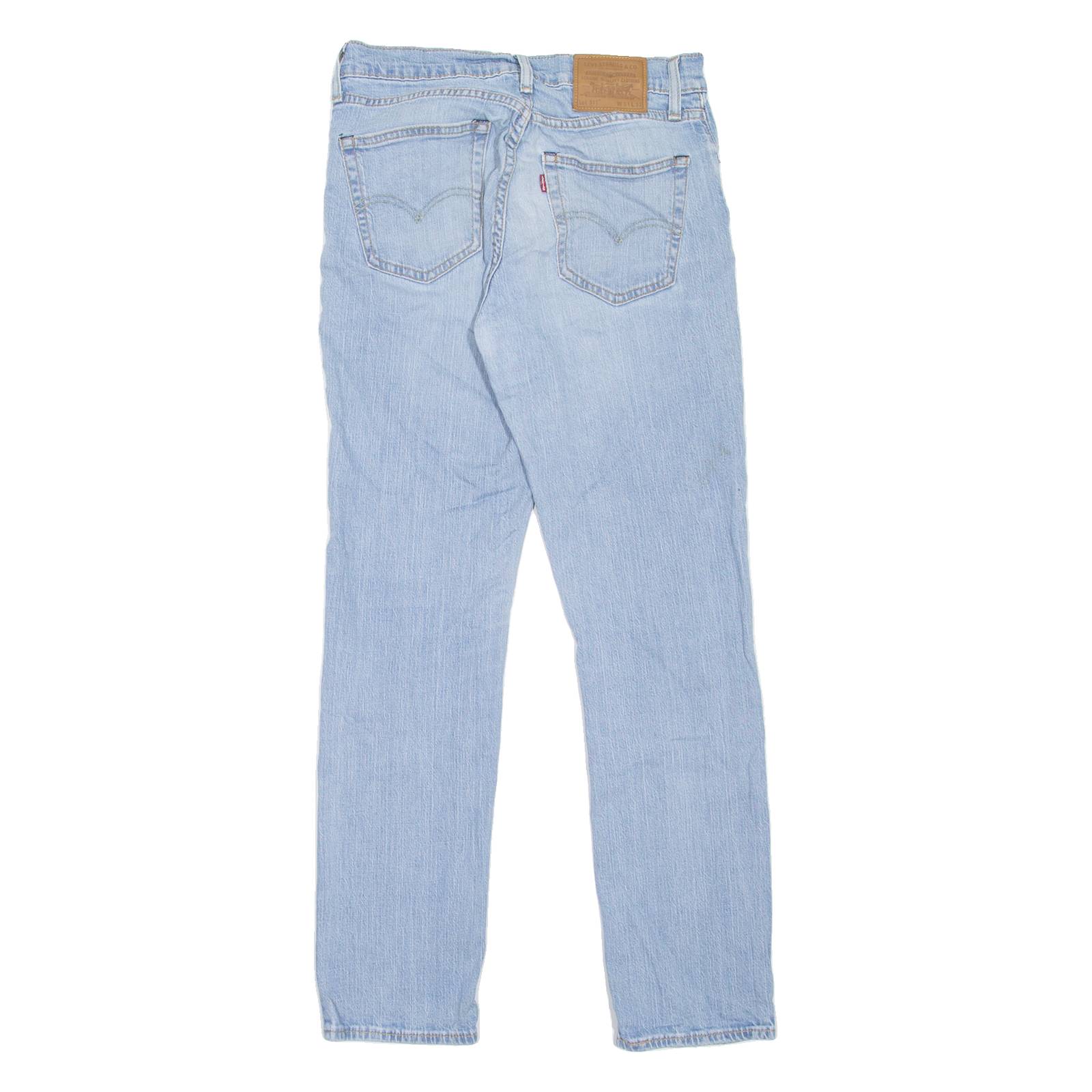 LEVI'S 511 BIG E Jeans Mens Blue Slim Straight Stone Wash W31 L32