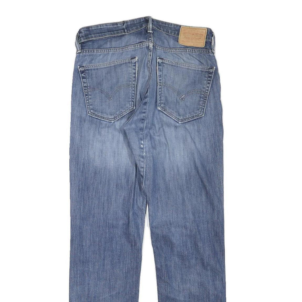 LEVI'S 511 Mens Jeans Blue Slim Skinny Denim Medium W32 L32 Zip Closure