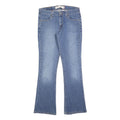 LEVI'S 525 Womens Jeans Blue Regular Flared Denim Light W30 L32 Classic Fit