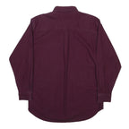 WOOLRICH Mens Maroon Shirt M Cotton Button-Down Long Sleeve Casual Classic