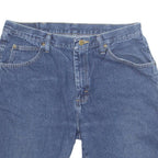 WRANGLER Cut Off Mens Denim Shorts Blue M W34