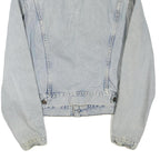 LEVI'S Mens Blue Denim Jacket S Cotton Blend Button Closure Classic Fit