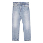 LEVI'S 501 Mens Jeans Blue Regular Straight Denim Medium W33 L32 Classic Style