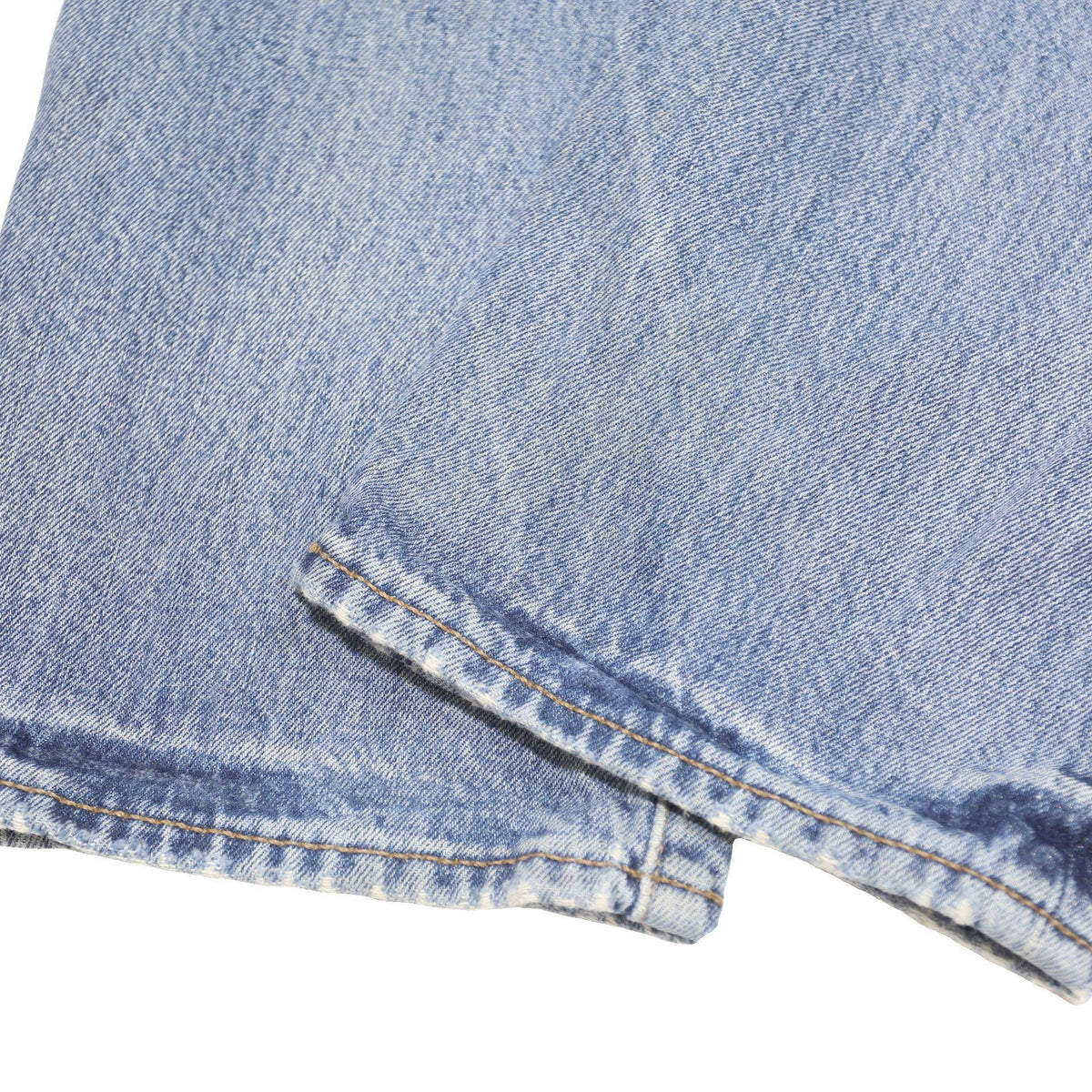 LEVI'S 501 Mens Jeans Blue Regular Straight Denim Medium W33 L32 Classic Style