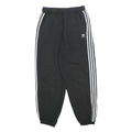 ADIDAS Womens Joggers Black & White Slim Tapered UK 16 W28 L26 Casual Sportswear