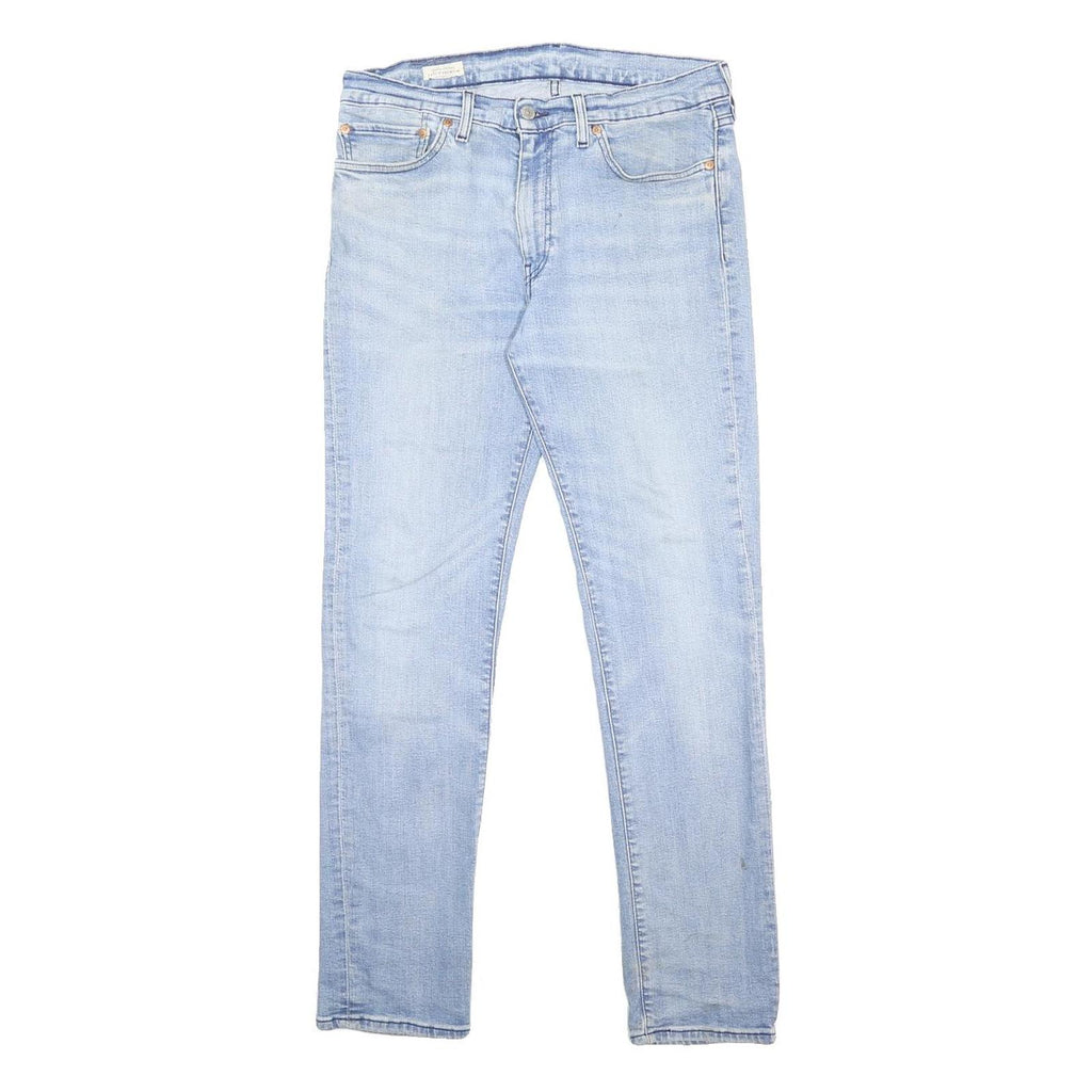 LEVI'S 511 BIG E Mens Slim Light Blue Denim Jeans W31 L32 Classic Zip Fit