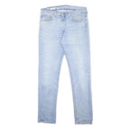LEVI'S 511 BIG E Mens Slim Light Blue Denim Jeans W31 L32 Classic Zip Fit