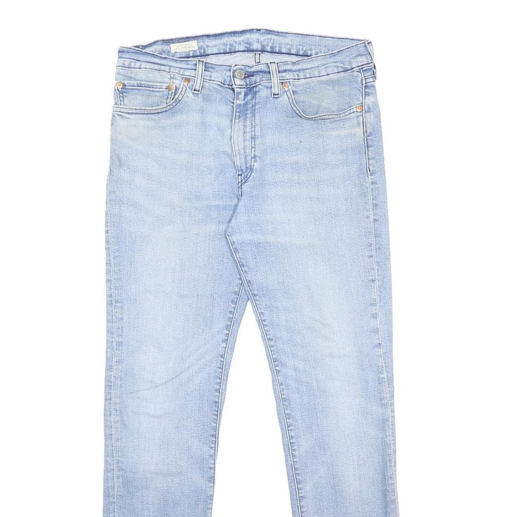 LEVI'S 511 BIG E Mens Slim Light Blue Denim Jeans W31 L32 Classic Zip Fit