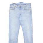 LEVI'S 511 BIG E Mens Slim Light Blue Denim Jeans W31 L32 Classic Zip Fit