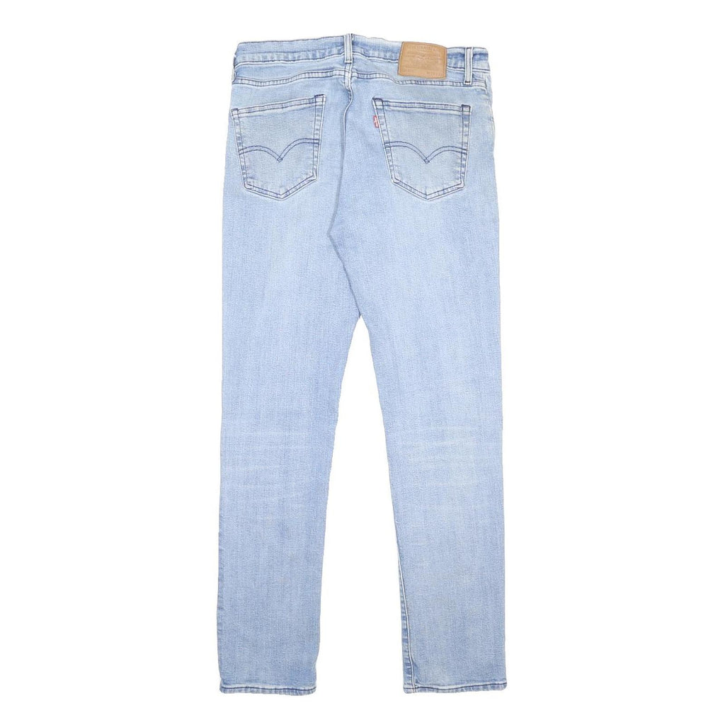 LEVI'S 511 BIG E Mens Slim Light Blue Denim Jeans W31 L32 Classic Zip Fit
