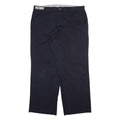 DICKIES Mens Trousers Black Regular Straight W40 L30