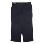 DICKIES Mens Trousers Black Regular Straight W40 L30