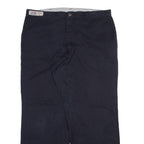 DICKIES Mens Trousers Black Regular Straight W40 L30