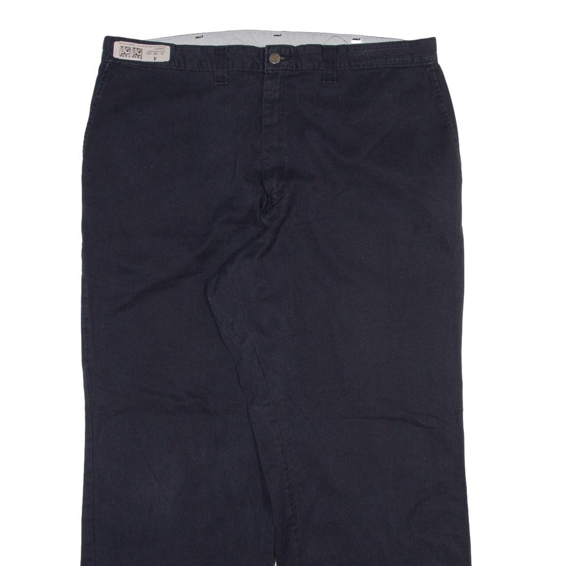DICKIES Mens Trousers Black Regular Straight W40 L30