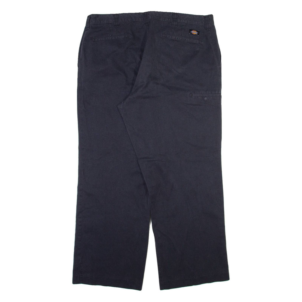 DICKIES Mens Trousers Black Regular Straight W40 L30