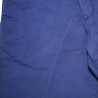 TOMMY HILFIGER Mens Cotton Blend Blue Slim Straight Trousers W34 L32 Classic Zip