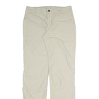 COLUMBIA Womens Beige Polyester Blend Regular Straight Trousers W30 L32 Outdoor