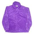 CARIBOU Womens Printed Shirt Purple Collared Long Sleeve L