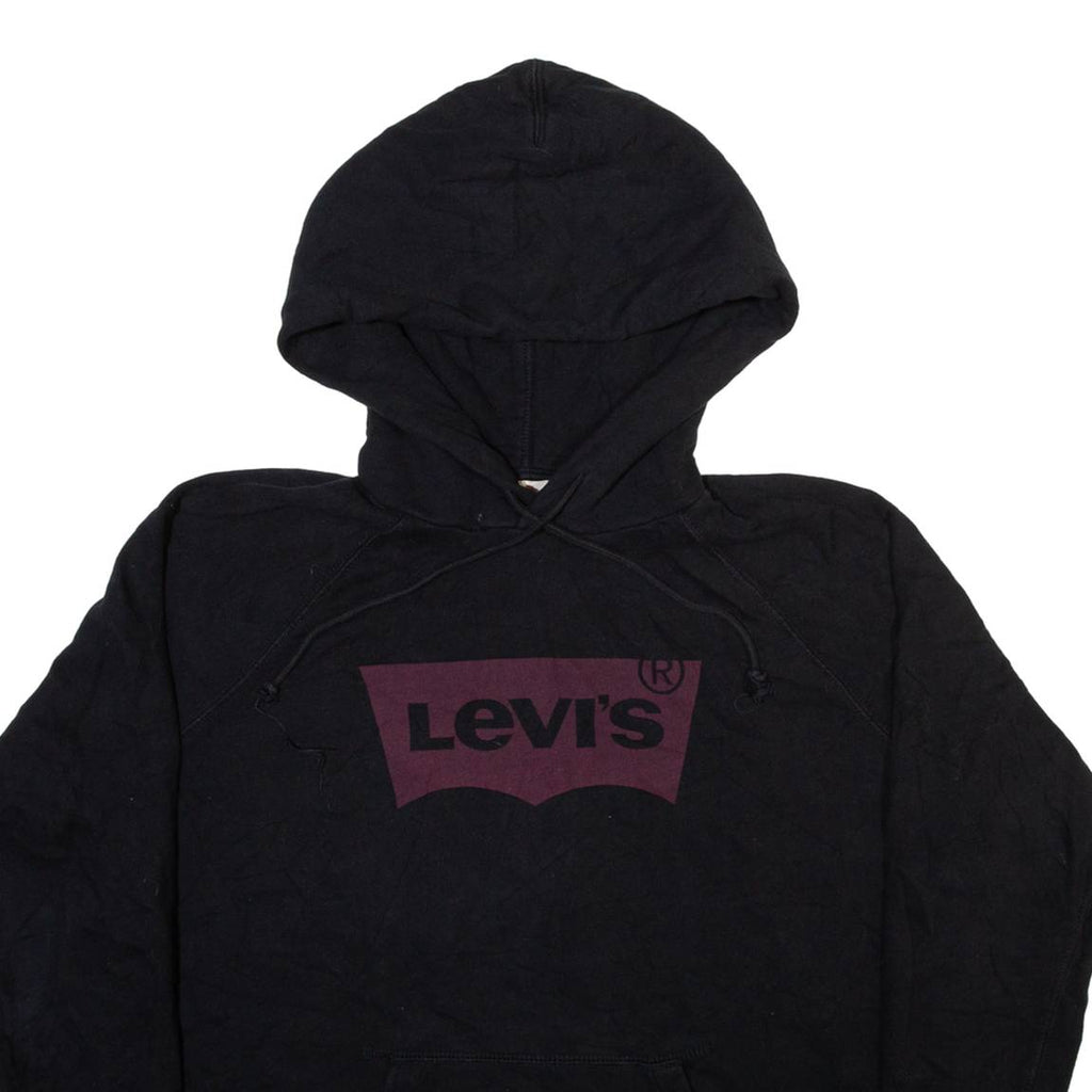 LEVI'S Mens Black Hoodie M