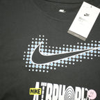 NIKE Womens Black Graphic T-Shirt L Short Sleeve Crew Neck Just Do It
