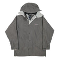 BERGHAUS Womens Grey Outdoor Jacket M Polyester Blend Zip Hooded Plain