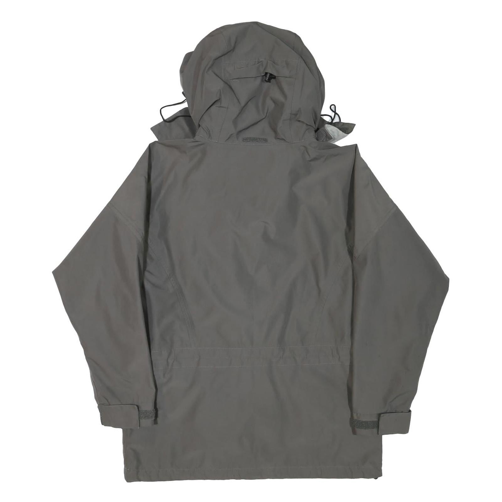 BERGHAUS Womens Grey Outdoor Jacket M Polyester Blend Zip Hooded Plain