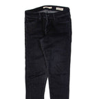 LEVI'S 710 Womens Jeans Black Slim Skinny W27 L30
