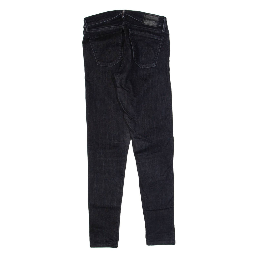 LEVI'S 710 Womens Jeans Black Slim Skinny W27 L30