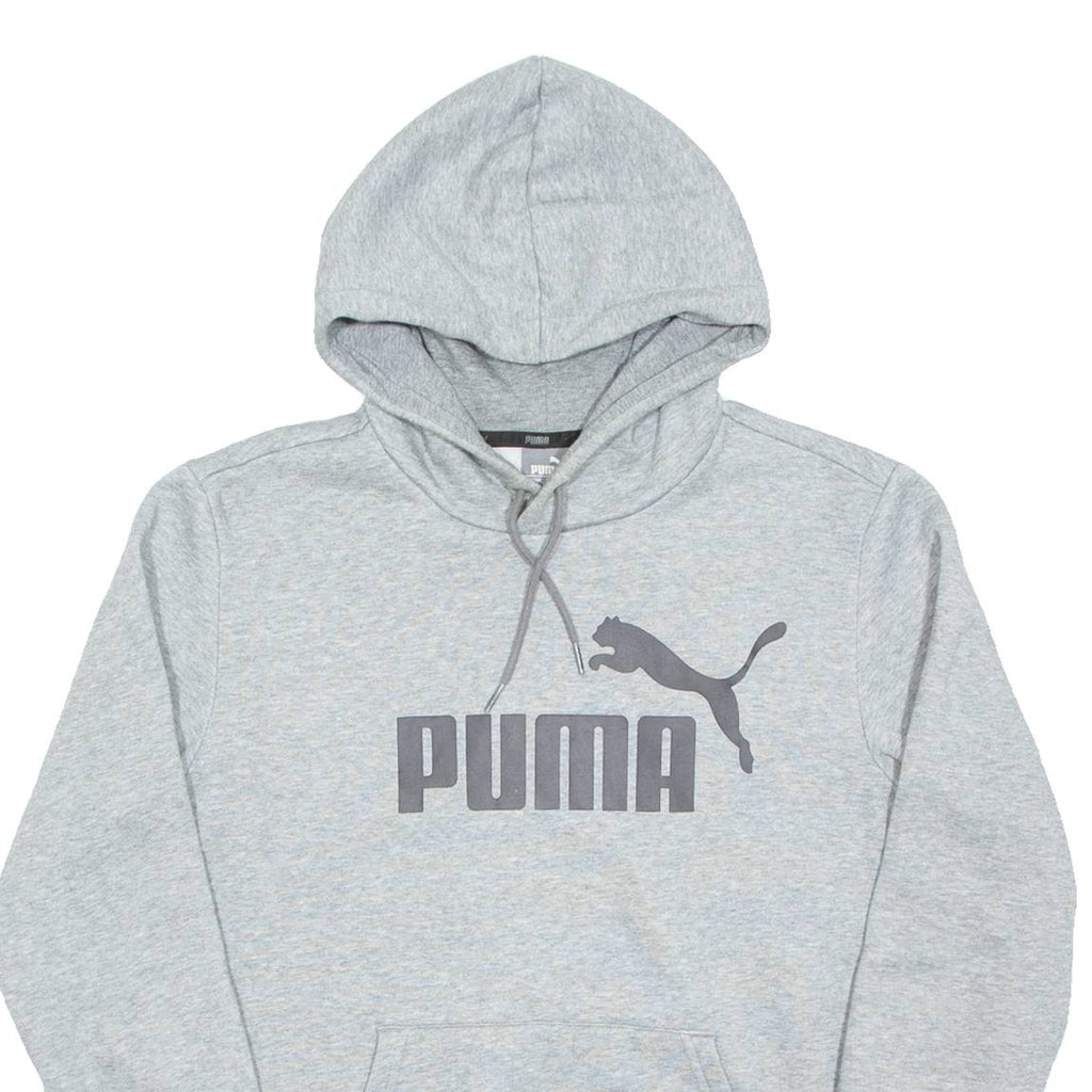 PUMA Mens Grey Hoodie Pullover S