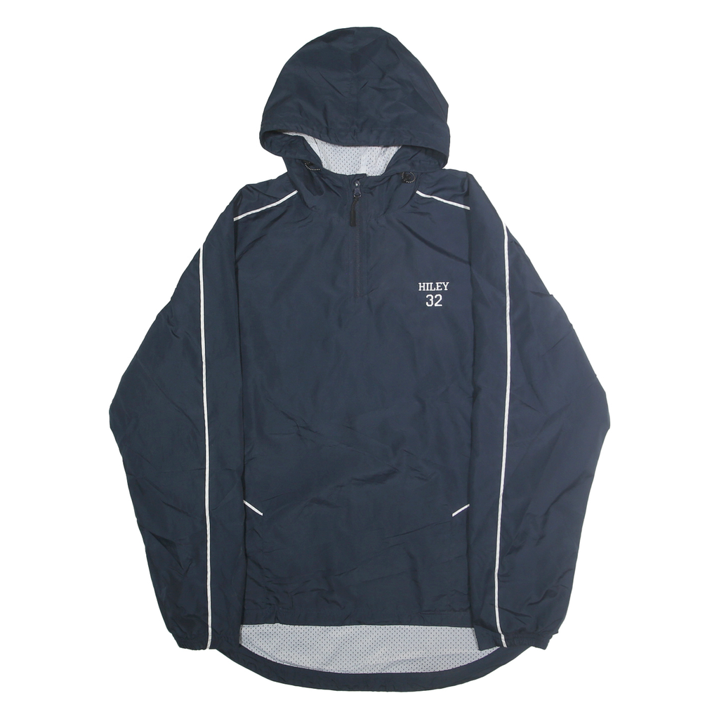 HOLLOWAY Mens Navy Blue Mayhem Fastpitch Polyester Jacket L Lightweight