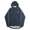 HOLLOWAY Mens Navy Blue Mayhem Fastpitch Polyester Jacket L Lightweight