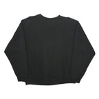 HANES Mens Black Kennedy Space Center Crew Neck XL Sweatshirt Cotton Blend