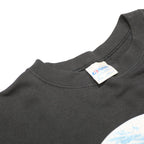 HANES Mens Black Kennedy Space Center Crew Neck XL Sweatshirt Cotton Blend