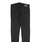 LEVI'S 510 Mens Jeans Black Slim Skinny Denim W31 L31 Stretch Cotton Blend