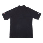 WINNERS CIRCLE Mens Polo Shirt Black L