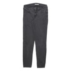 LEVI'S 711 Womens Jeans Black Slim Skinny Denim Medium W28 L30 Stretch Cotton