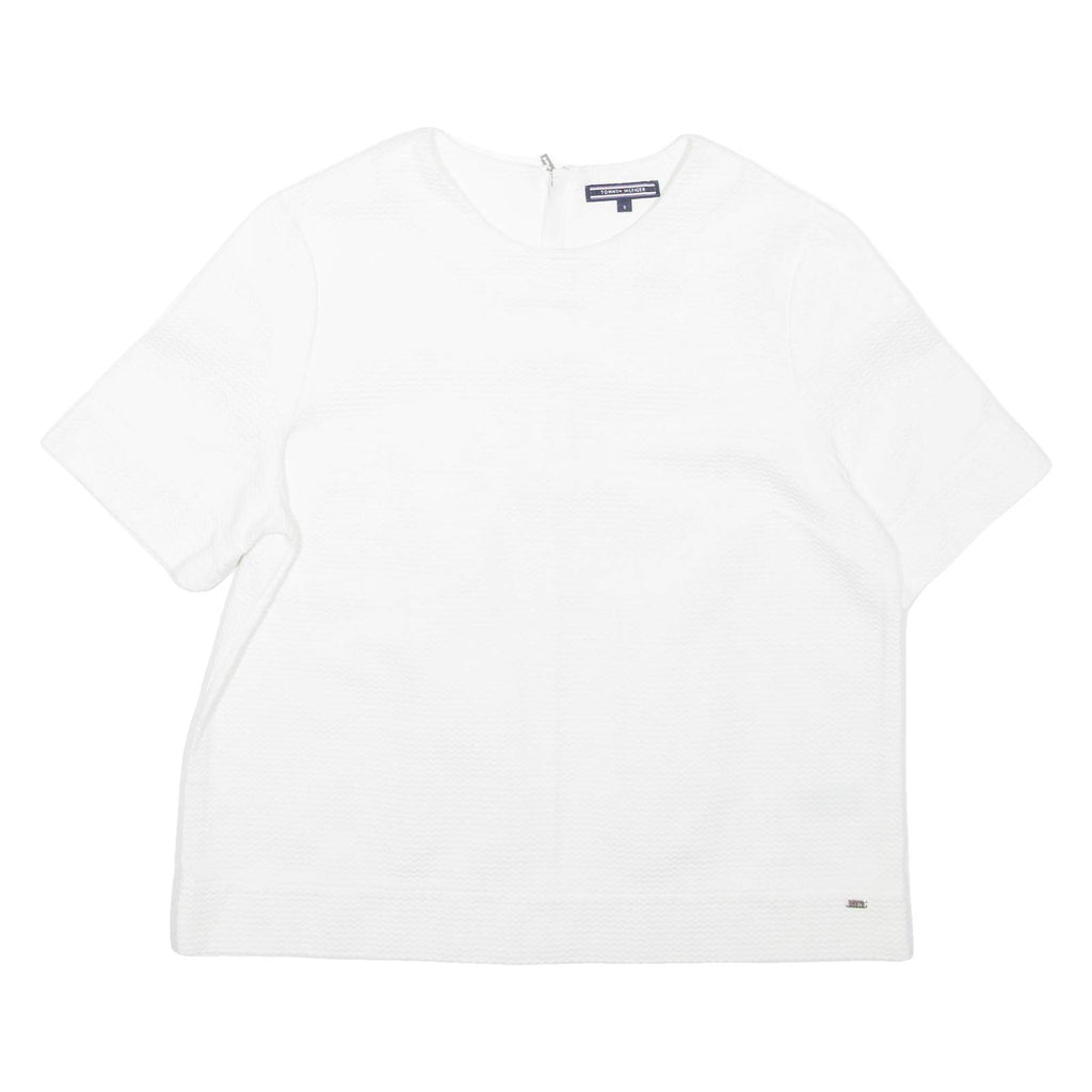 TOMMY HILFIGER Womens Top White M