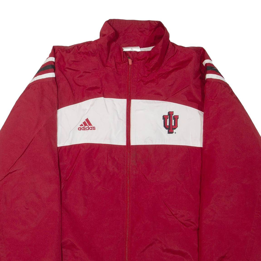 ADIDAS Mens Track Jacket Red M
