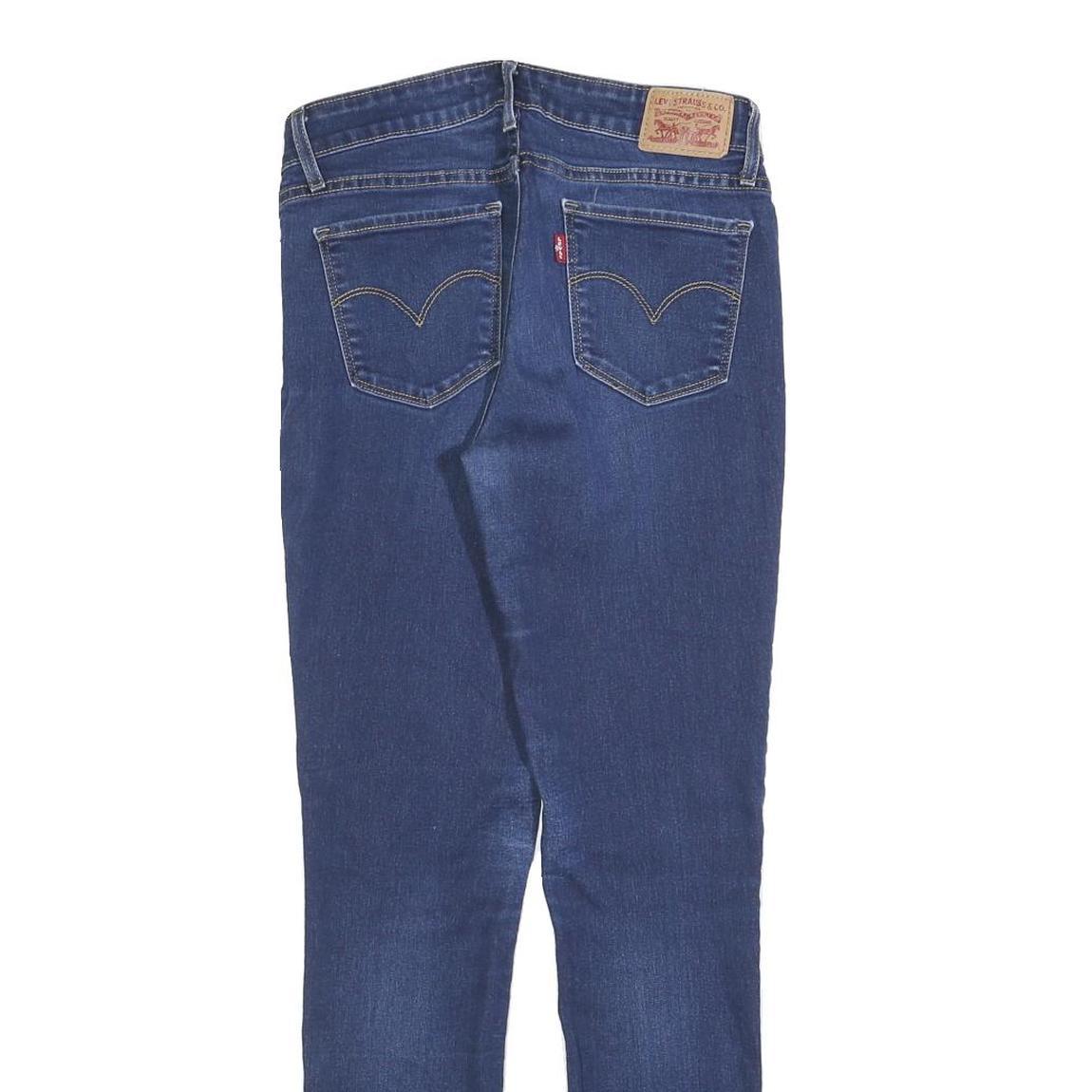 LEVI'S 711 Womens Jeans Blue Slim Skinny Denim Medium W27 L30 Stretch