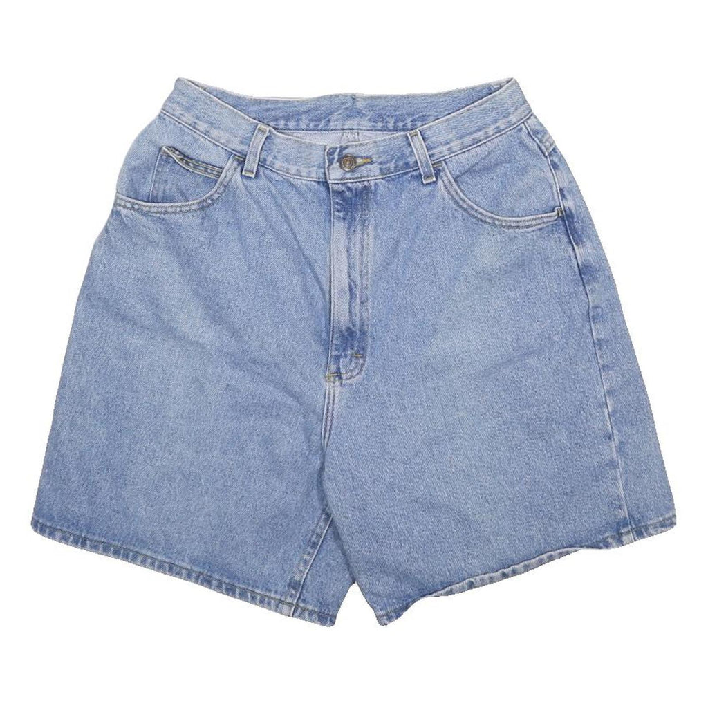 LEE Womens Denim Blue Casual Shorts M W28 Classic Cotton Comfortable