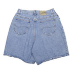 LEE Womens Denim Blue Casual Shorts M W28 Classic Cotton Comfortable