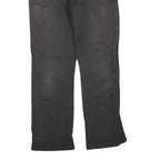 DICKIES Mens Cotton Blend Black Regular Fit Straight Leg Trousers W34 L30