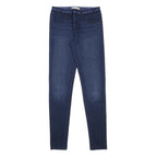LEVI'S Girls Skinny Blue Denim Slim Fit Light Fabric Wash W28 L31 Zip Pockets